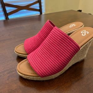 Pink Wedges So Brand 8.5